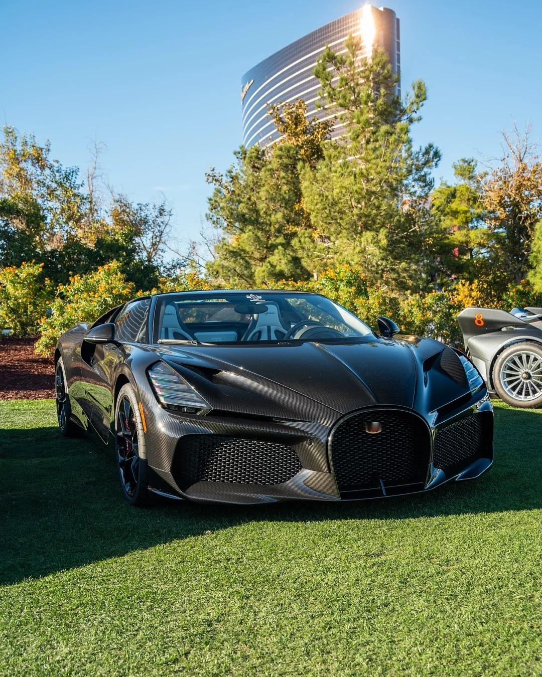 价值600万美元的布加迪Mistral，大饱眼福绝美车片