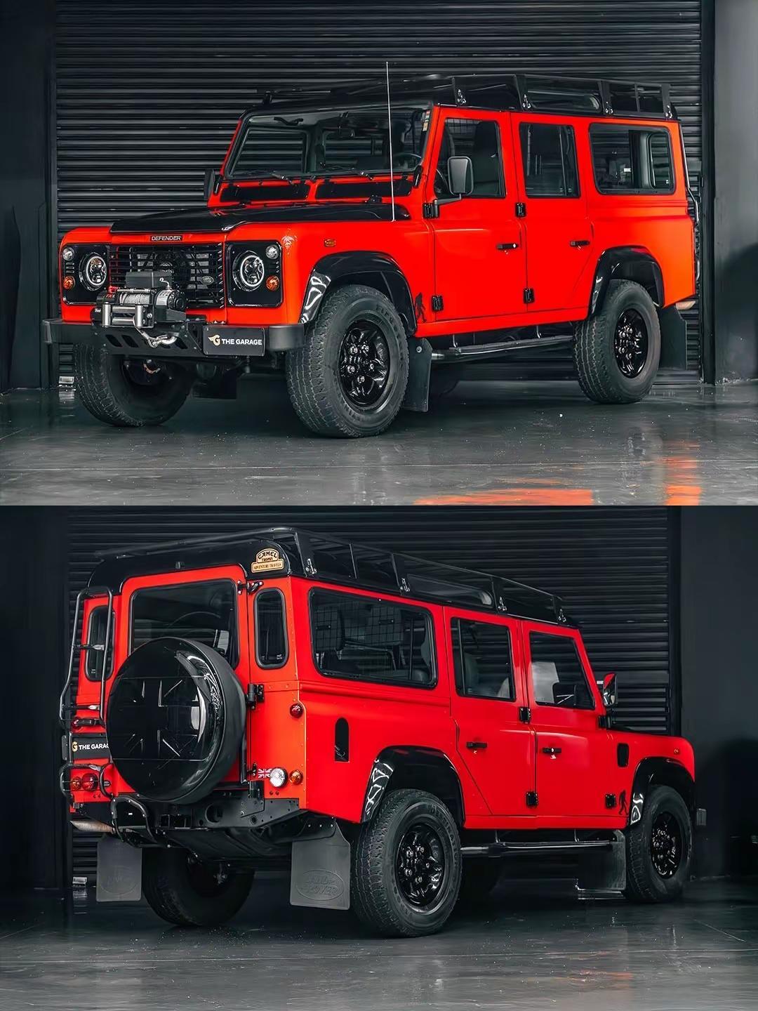 这台2006款LandRoverDefender110，是经典硬派越野时代