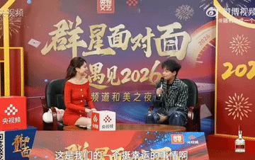 苏醒在央视和美之夜接受采访，主持人说今年年初在春晚看到你了，年末又看到你了，