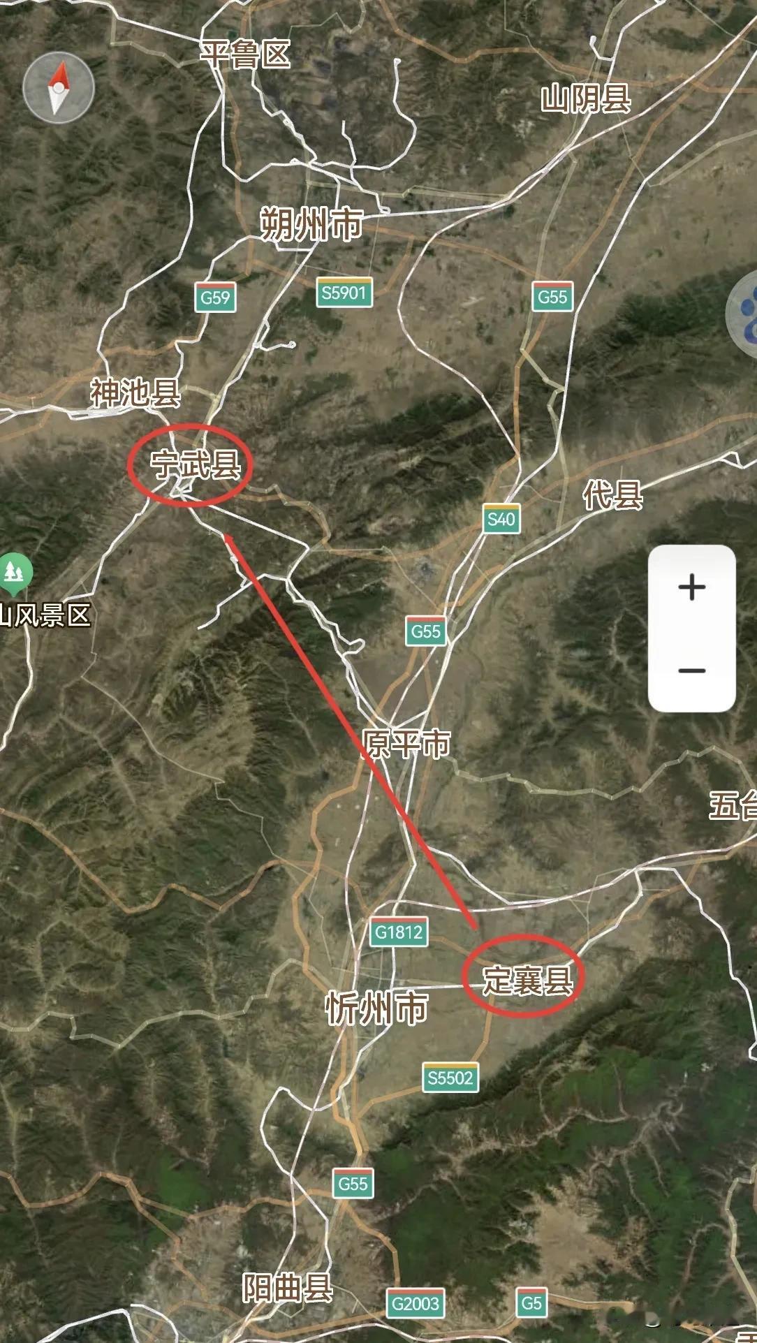 忻州，从定襄县4到宁武县2是提拔重用吗？定襄县，总面积865平方公里，下辖5镇