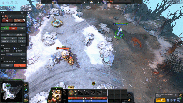 TA阵容解斧王点灯的小技巧，TA在自己脚下放个陷阱A两下就反补解掉了，队友的话不