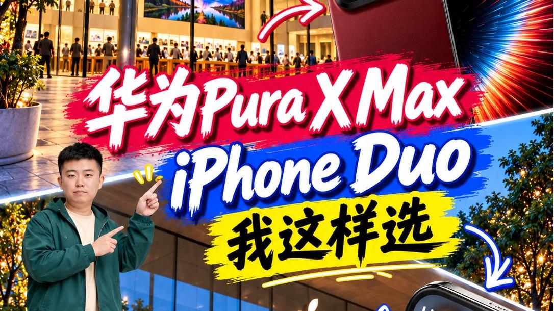 苹果折叠屏来了，但华为 Pura X Max 让我看到了另一种答案！