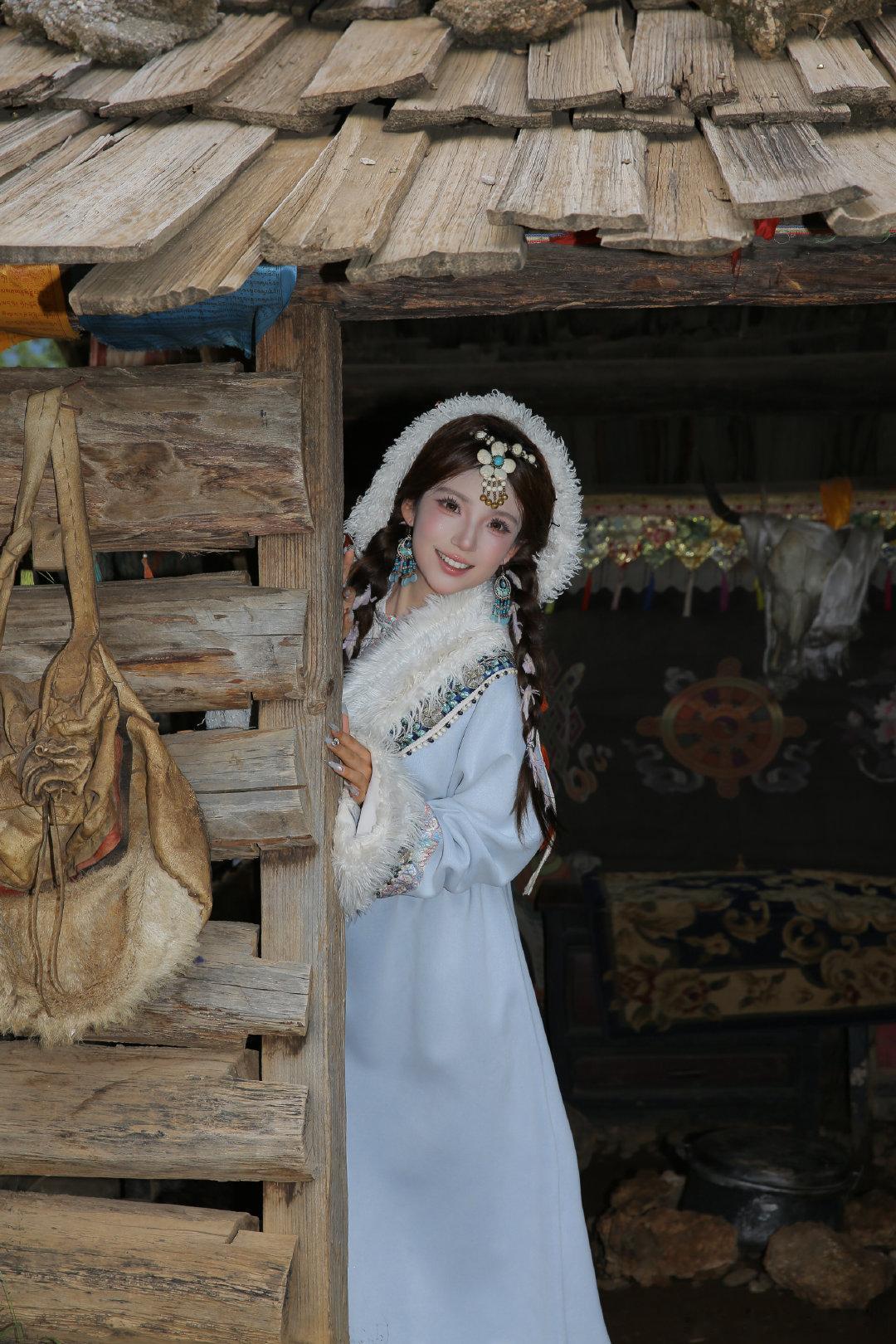抱小羊～写真