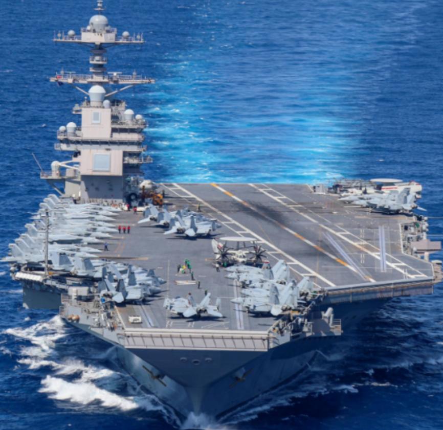 美国航母成了大笑话！谁都没想到，逼疯美国“福特号”航母上4600名水兵的不是伊朗
