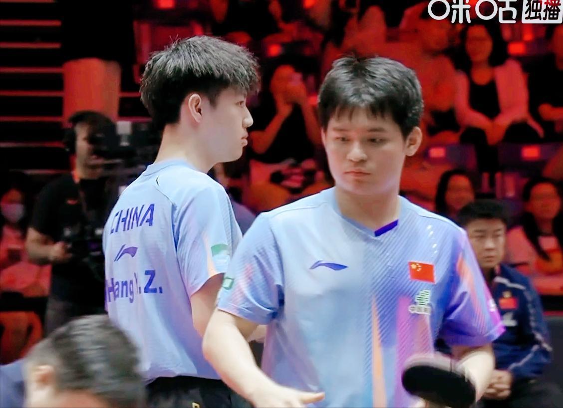 恭喜林诗栋/黄友政，3:0零封对手，与勒布伦兄弟争夺冠军！今天石油组合配合的