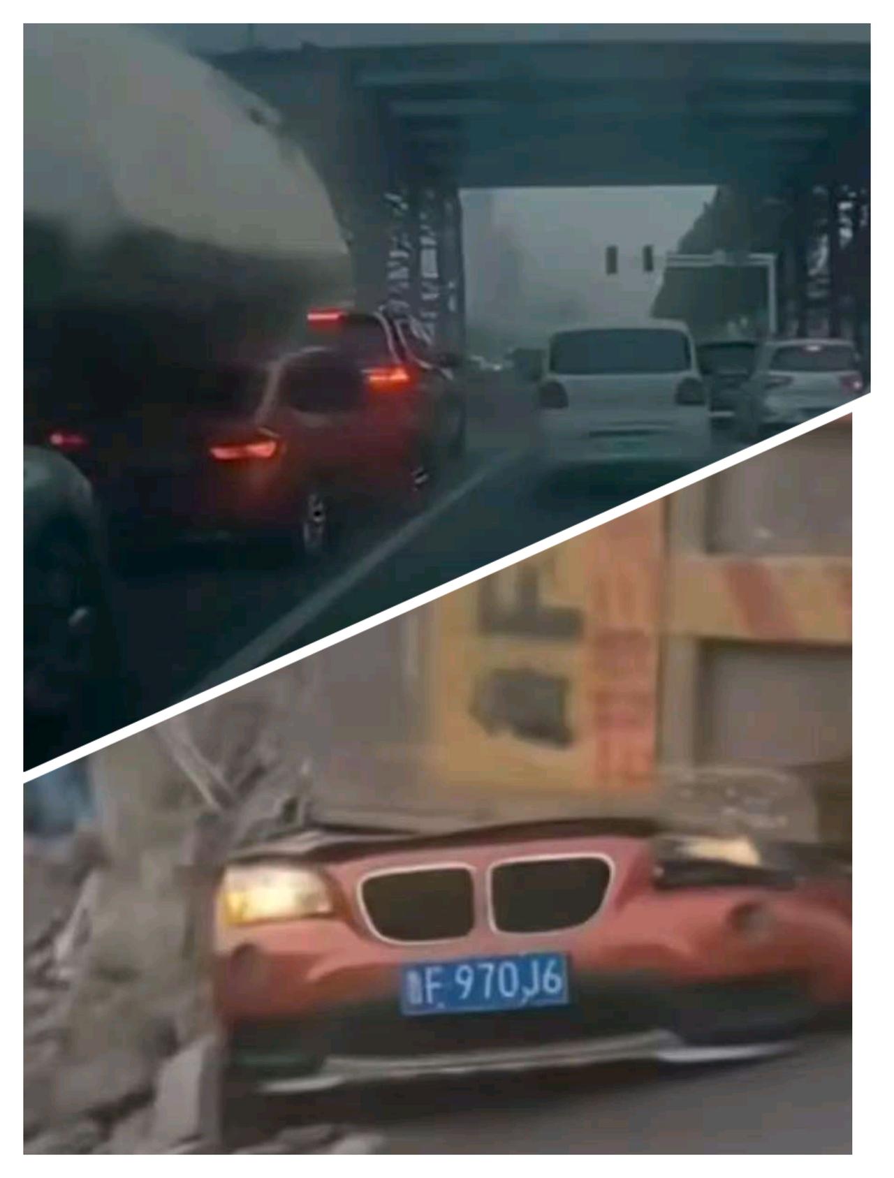 烟台红色宝马司机，一位女教师，大学教师，研究生学历，孩子刚刚几岁大，孩子没了母