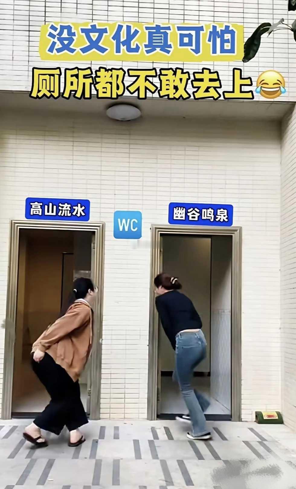 上厕所成为难题了，谁来解释一下！