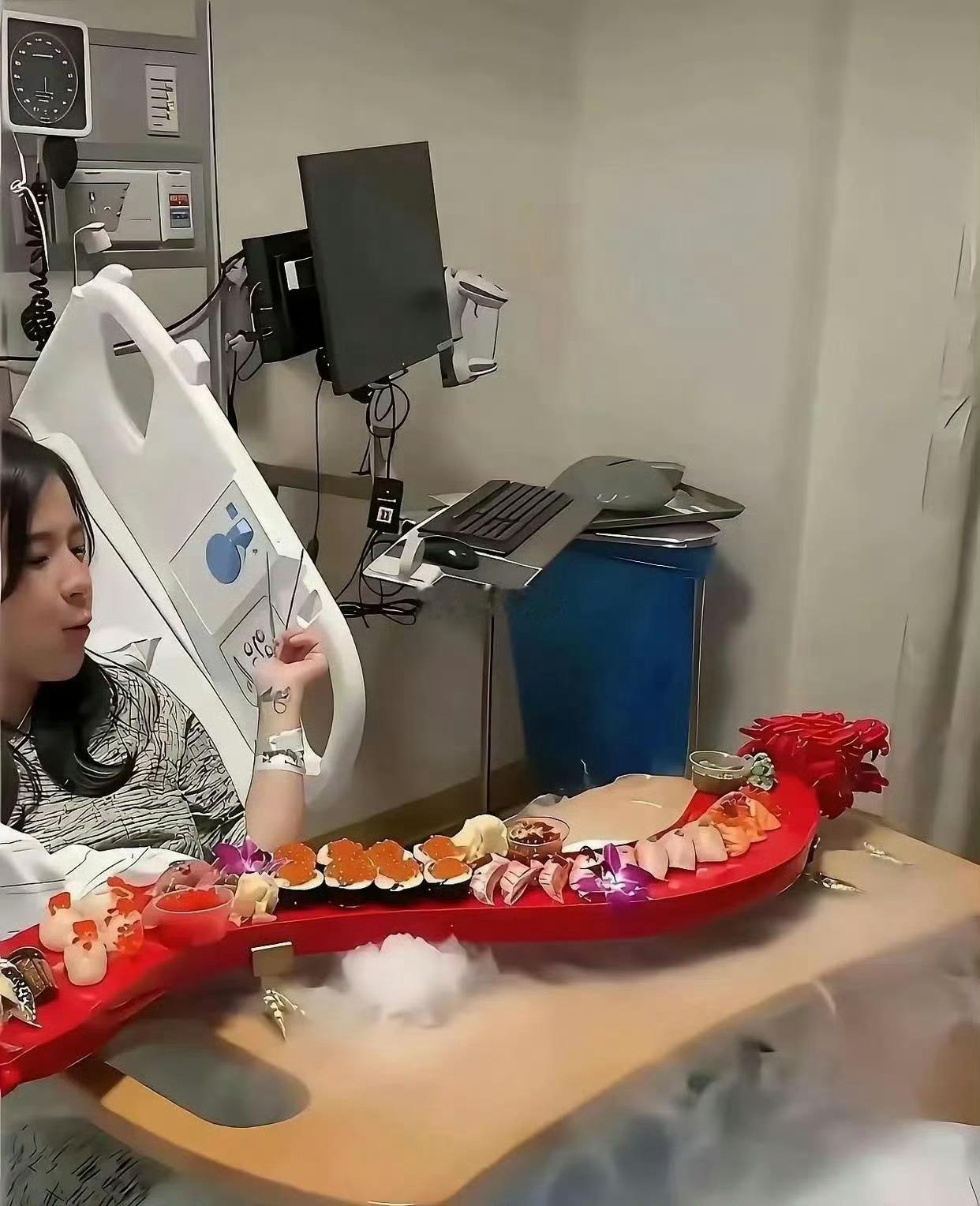 一个敢买，一个敢吃，不得不说这家人心真大​​​