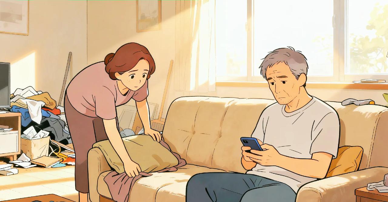 咱发现一规律。有些已婚男人，眼里永远看不到家务，嘴上却能精准捕捉老婆的每一