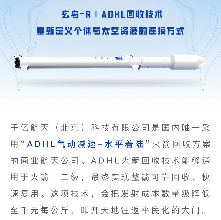 千亿航天玄鸟-R运载火箭及其忠诚的ADHL回收方案