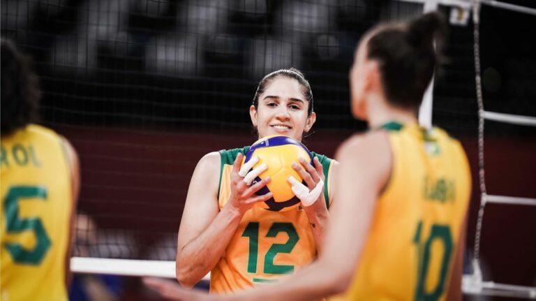 李盈莹出走米兰，天津女排迎来新援：巴西前国手主攻娜塔莉亚意媒：巴西女排球员娜