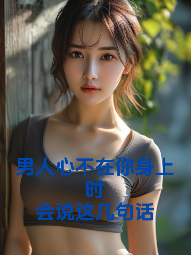 男人心不在你身上时，会说这几句话