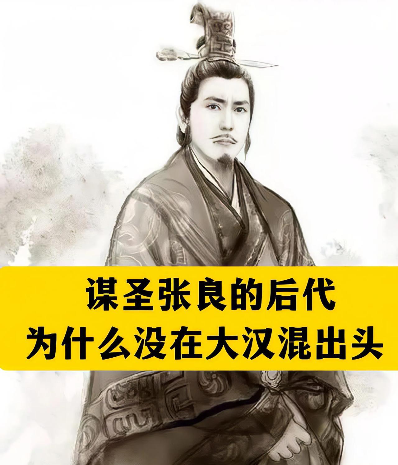 张良退隐之后，他的儿子混的怎么样长子：张不疑，这家伙明显没有学到他爹谋身的本事