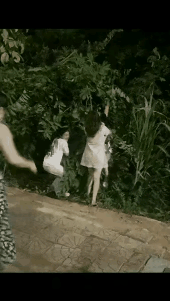 几个中年妇女凑一起准没啥好事儿