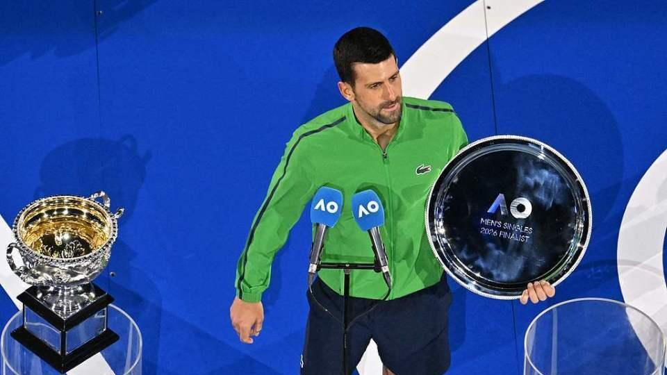 德约科维奇澳网决赛幽默祝贺阿卡：未来十年将多次交手！