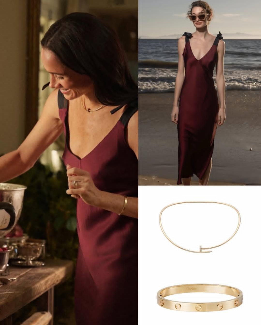 都知道买家秀和卖家秀，大多数买家秀都比不了卖家秀，但是看了梅根的这组新照片，真是