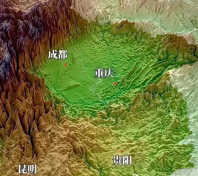 长江能流出四川盆地其实也是一个奇迹，如果从贵州方向突围出海，恐怕很难是第三长了…