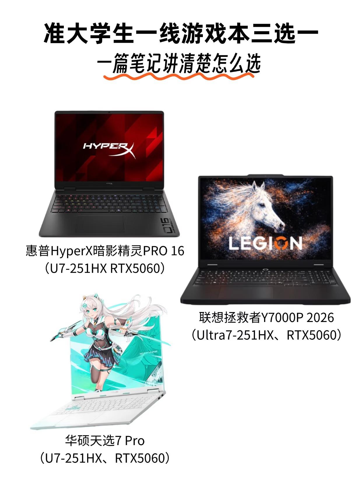 三选一，准大学生电脑选哪个好？已经是7月底了，很快就到9月开学季了，不知道各位