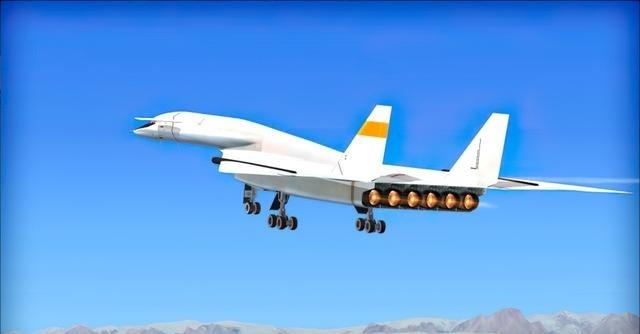 1966年，为了给用自家发动机的飞机拍宣传片，通用请出了6台发动机速度达到3马赫