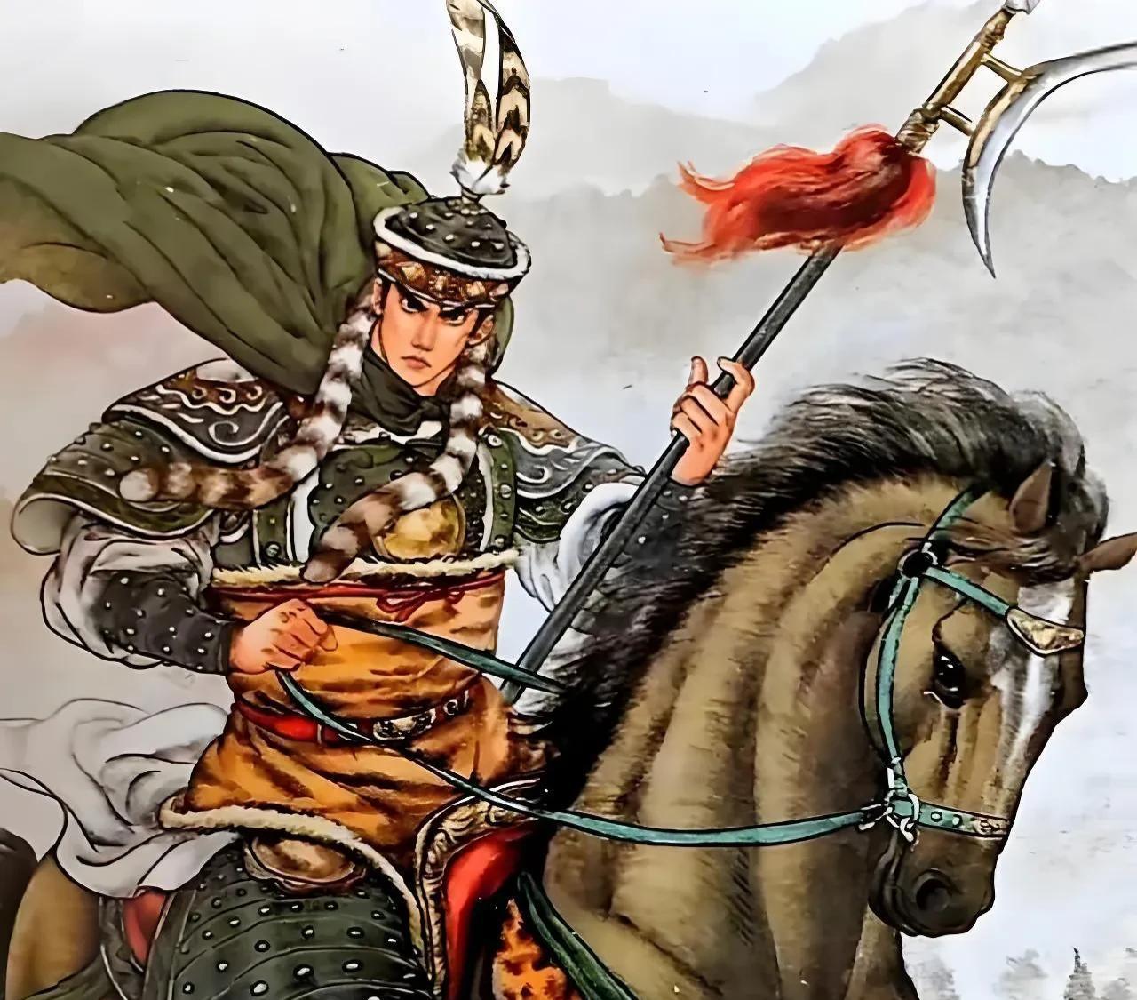 759年，河阳之战，燕军约李光弼单挑，城内唐军无人敢迎战。康英俊大怒，策马出击，