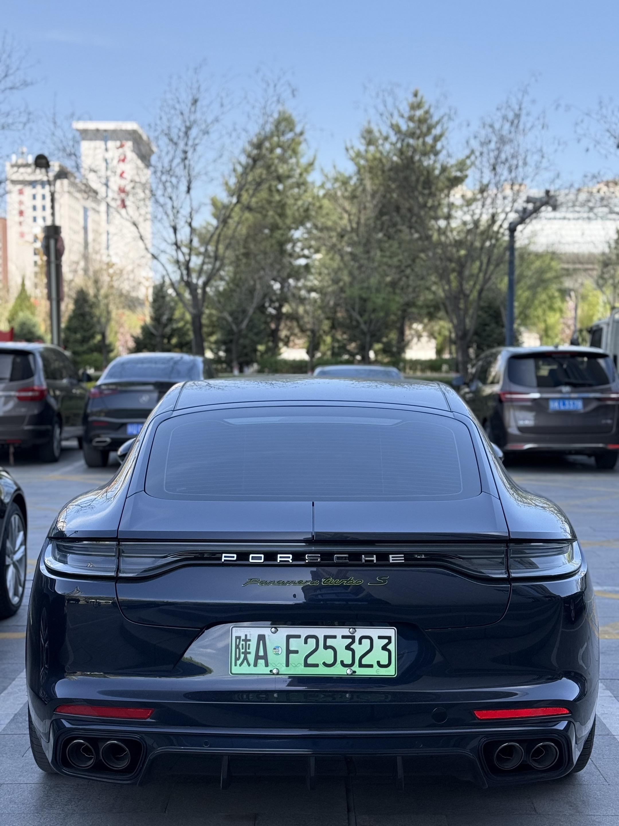这么一台turbo S 简直帅的不要不要的了 300万的帕拉梅拉 这个...