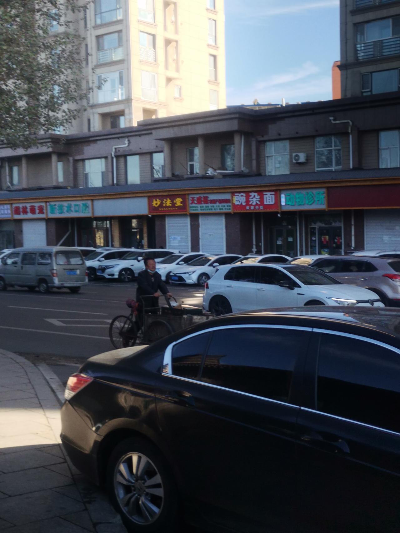 吉林市北山门前的饭店,已不复往昔的红火,不少门市都挂出了招租信息。今日去北山