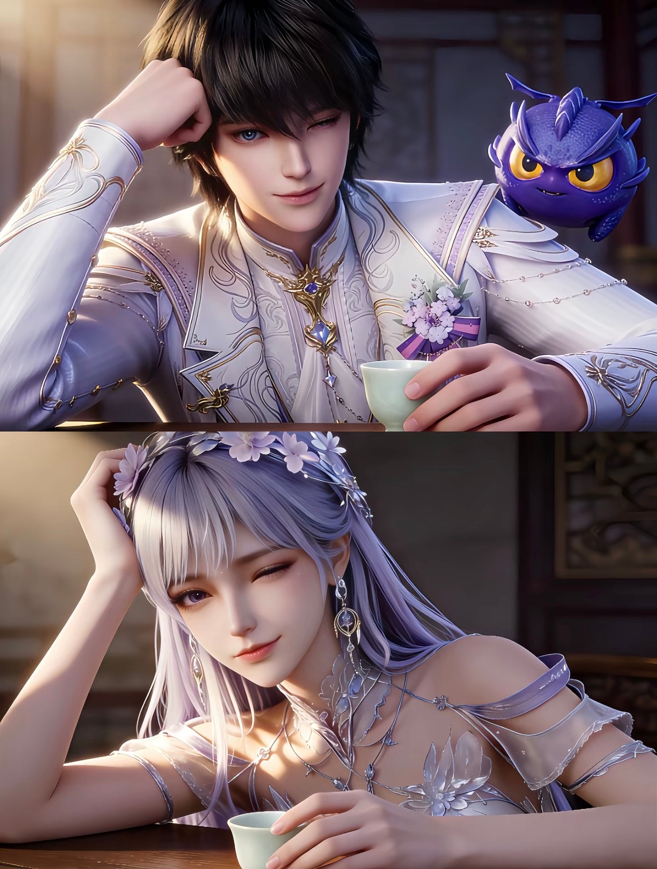 甜神印王座皓采神印王座动画