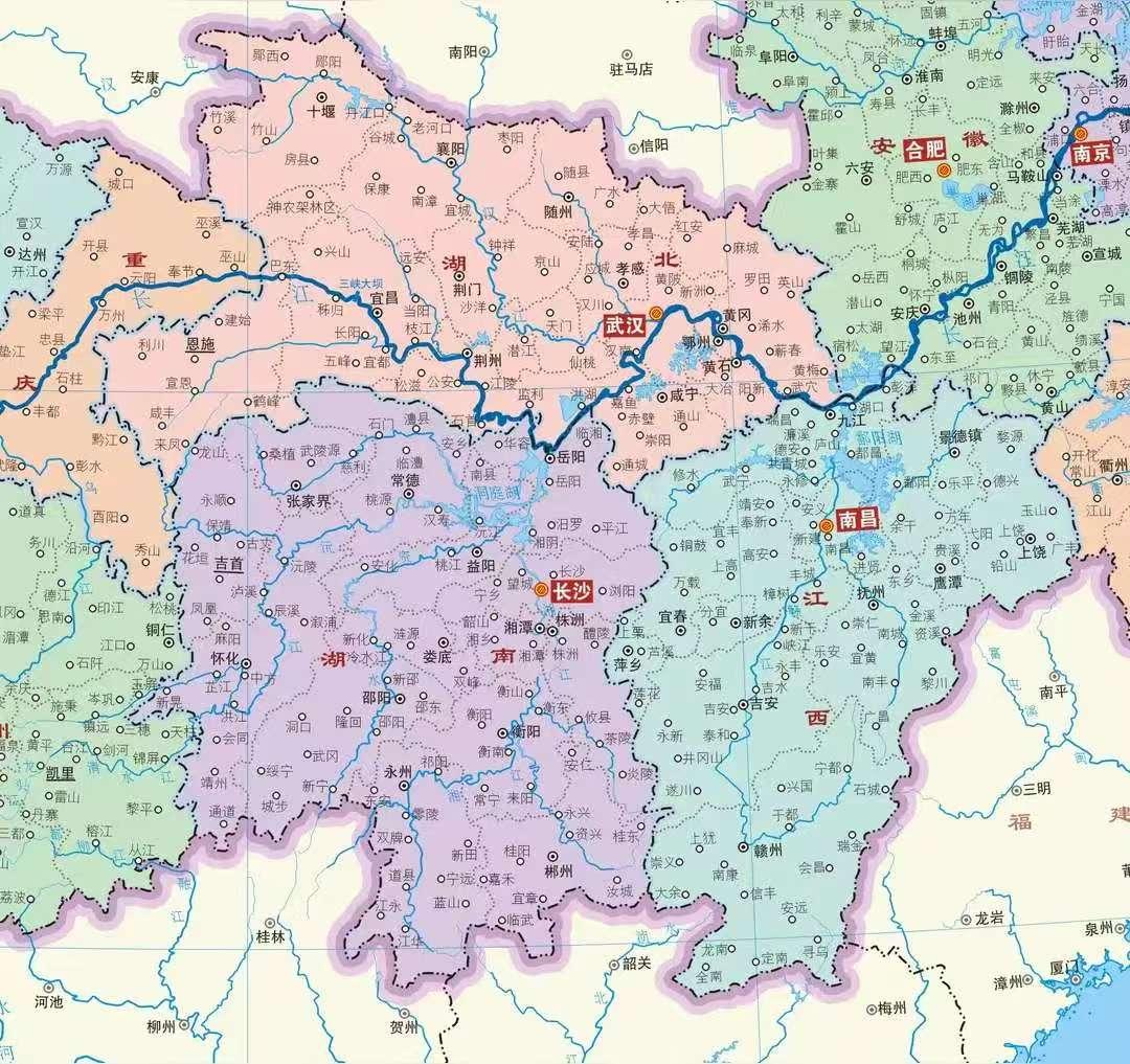 湘赣皖的球迷，你们会支持武汉三镇吗？从地图上来讲，湖南、江西、安徽这几个都是没