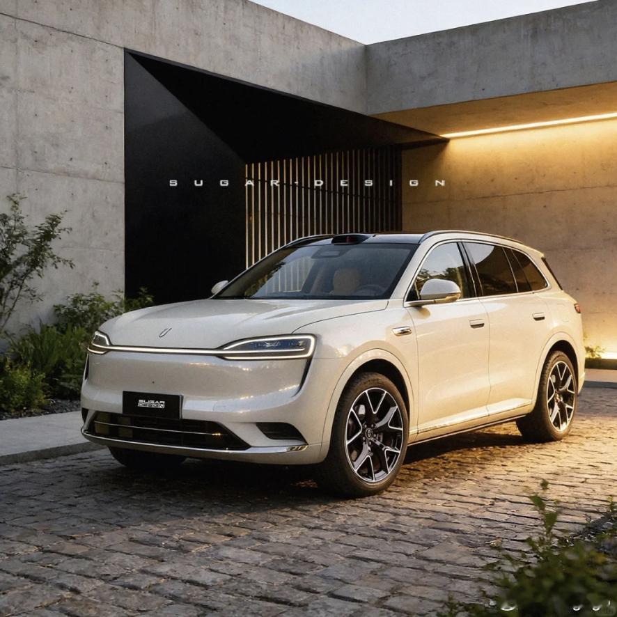 糖总最近整SUV的图，都挺有意思啊，问界M6的渲染图，整体年轻感凸显的比较明