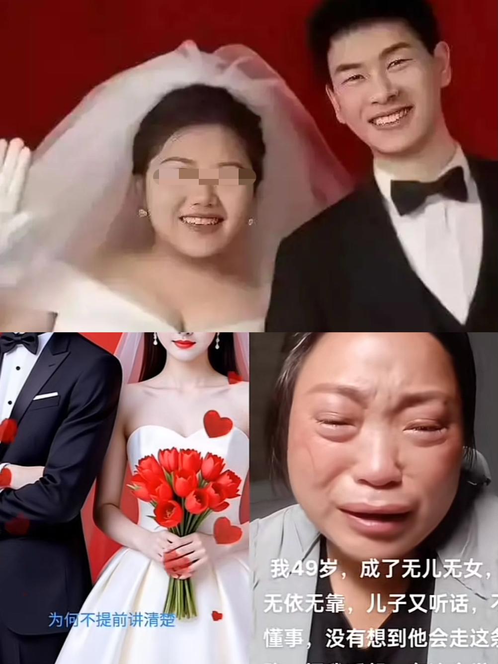 新郎出事之后，他妈妈身子一直不好，直到10月17号才第一次开口，把知道的全说