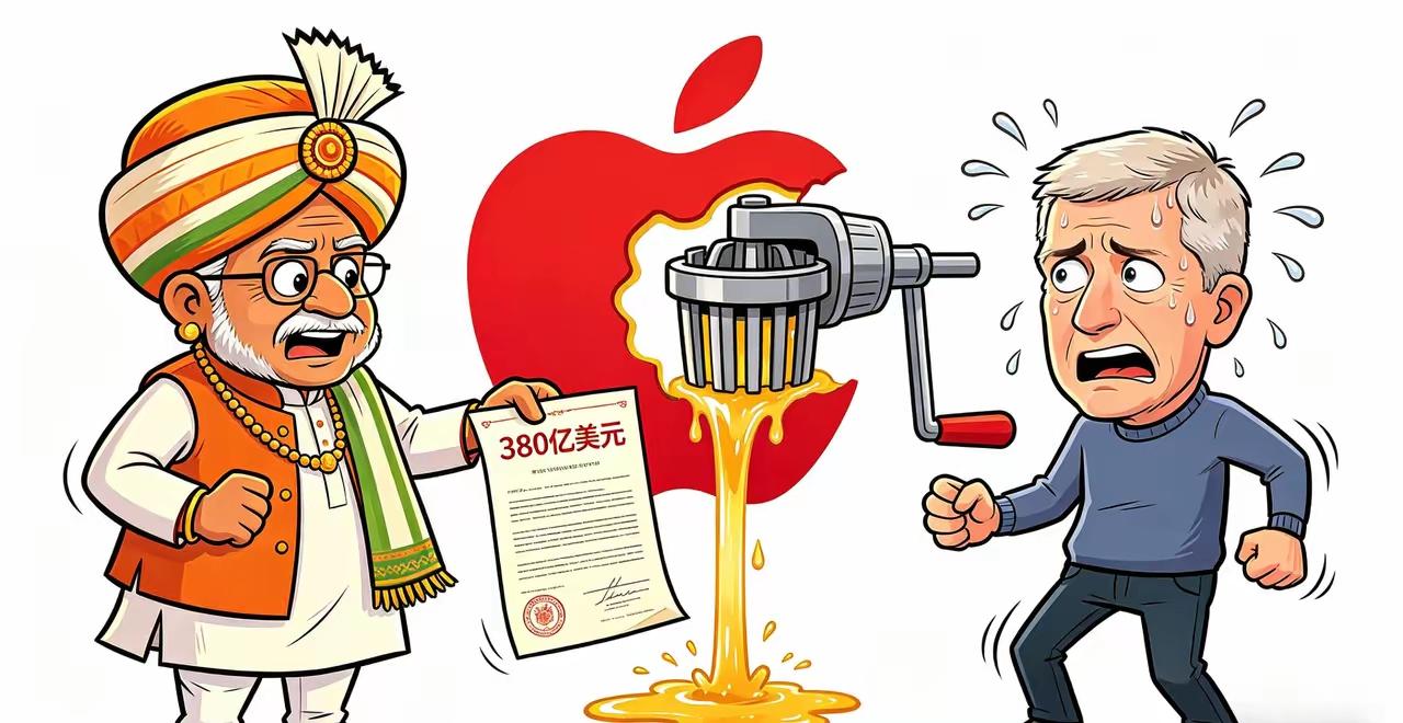 好家伙印度这波操作可以啊憋了一个大招啊直接对美国苹果开刀了对苹果开出