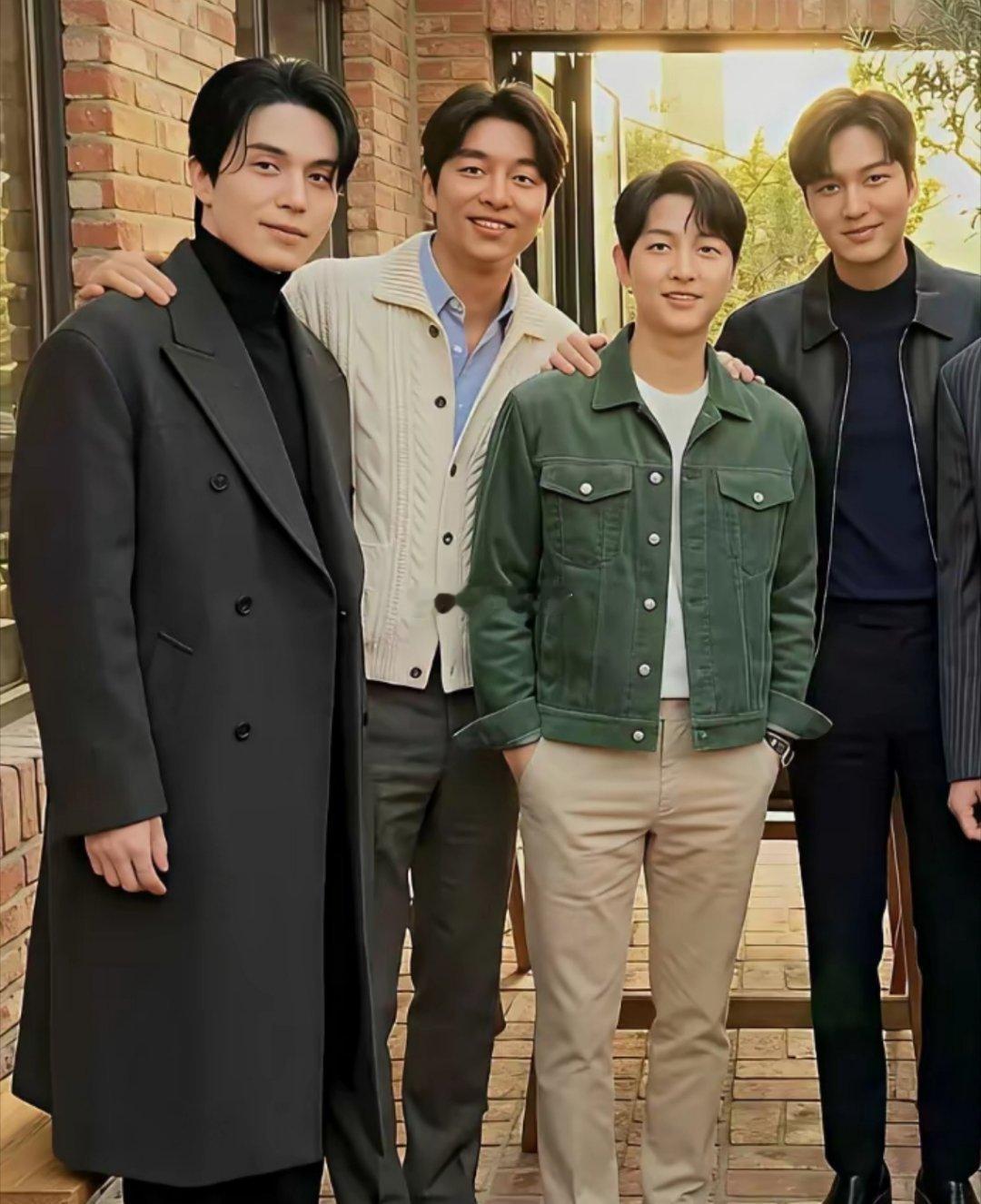 李敏镐最帅了，宋仲基的身高我才发现。