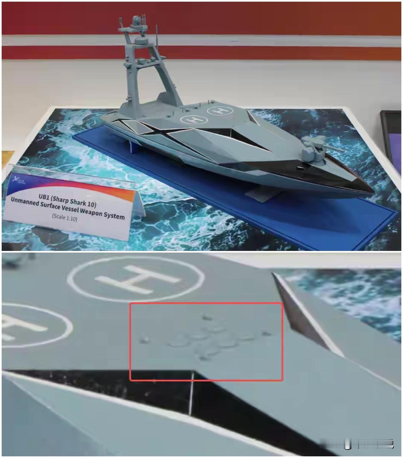 航母杀手，新狼群战术来了，比022更具杀伤力在阿布扎比海上防务展上，中国北方工