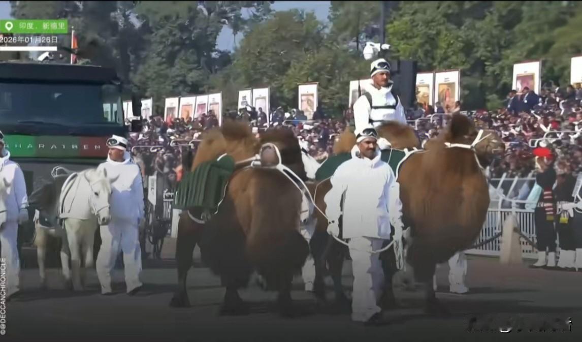 “喜马勇士”来了！[呲牙笑]在2026年印度共和国日阅兵式上，印度陆军首次推出名