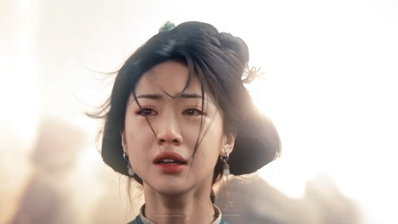 向涵之这个镜头破碎感拉满了！