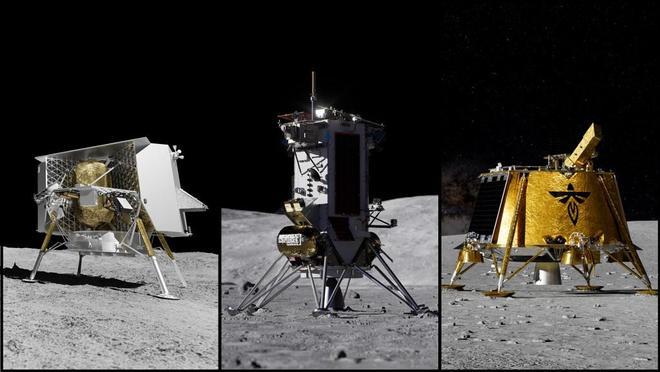 NASA砸近6亿美元签4次登月任务，两承包商接连折戟，月球基地竞速藏风