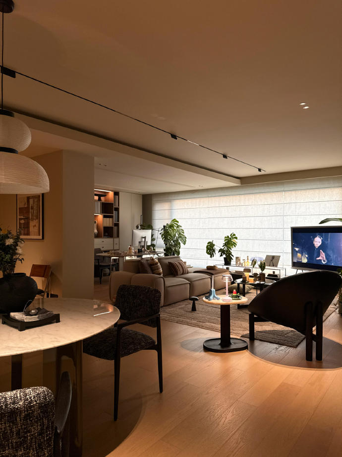 一个人住130㎡🏠，有点舒服有点爽✨