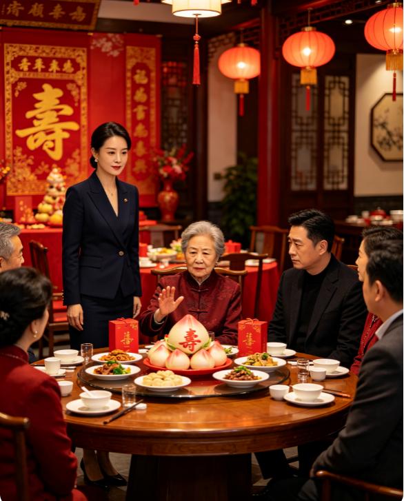 我年薪200万，婆婆大寿，说外姓人不能上主桌，我二话没说直接关机睡觉，第二天