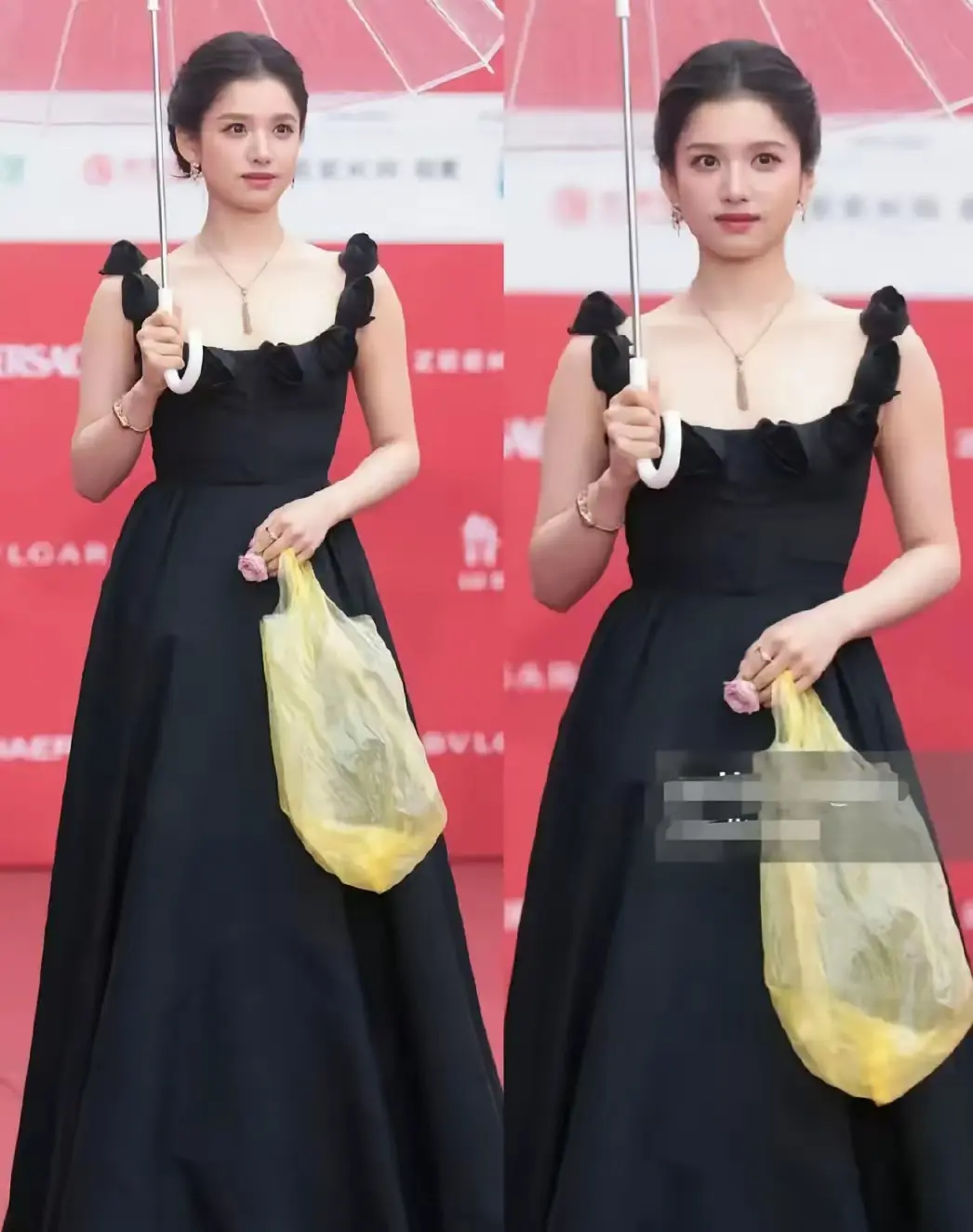 巴黎世家的黄色塑料袋手提包，说是99万这个世界终究还是颠成了我们看不懂的样子