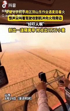“此女以后绝成大器！”6月19日报道，安徽一女农机手在山东收割麦子时，突然发现有