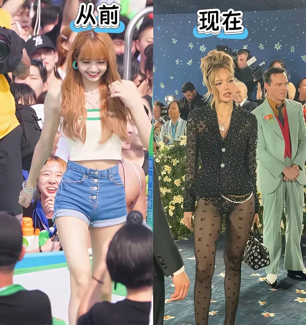 lisa在韩国的时候像白雪公主。lisa在欧美发展以后像是嫉妒白雪公主的恶毒皇