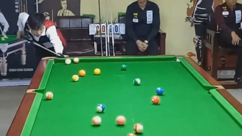氏台球】王也VS张晓彤 2018中式八球总决赛