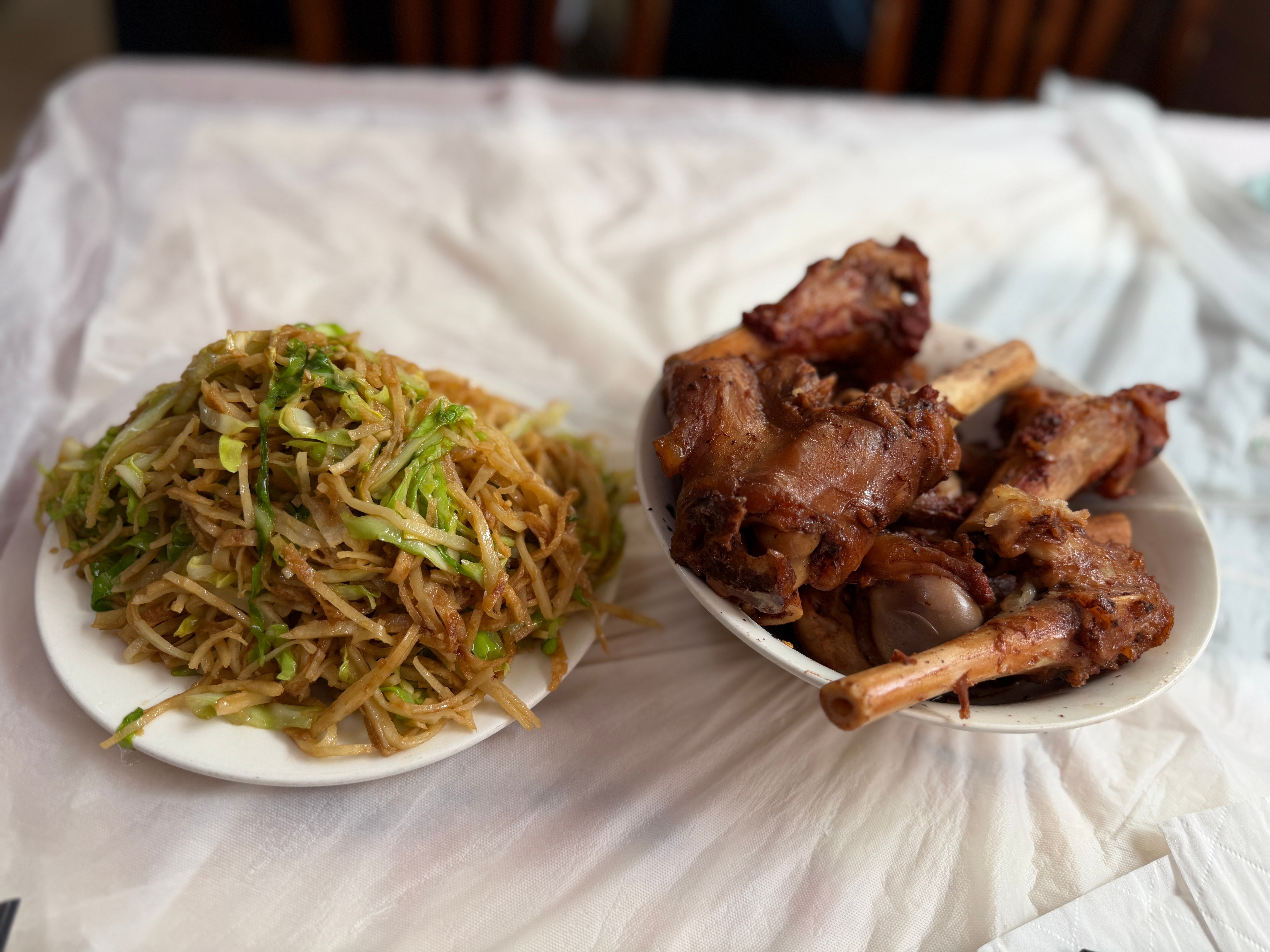 我这人执行力有点可怕，尤其是刷到好吃的，似乎就没什么能阻挡我的。游完泳下着大雪开