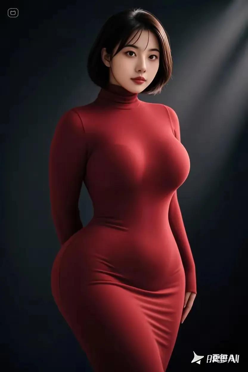 我的自赏一一柔和的灯光、沉着的出镜；自然的展示、气质的突现！标准的身材、文