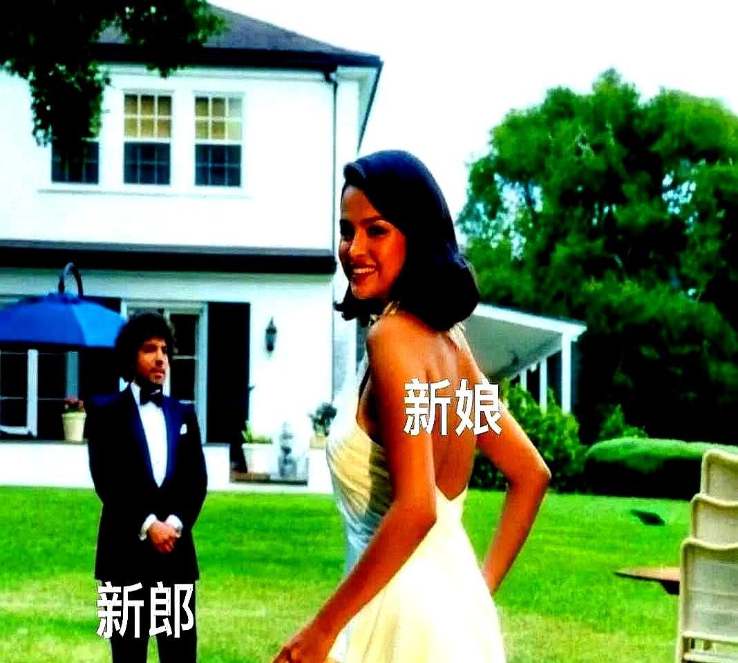 赛琳娜结婚了，没发一张照片。比伯新歌里喊了三遍“Hailey”，MV结尾写：“