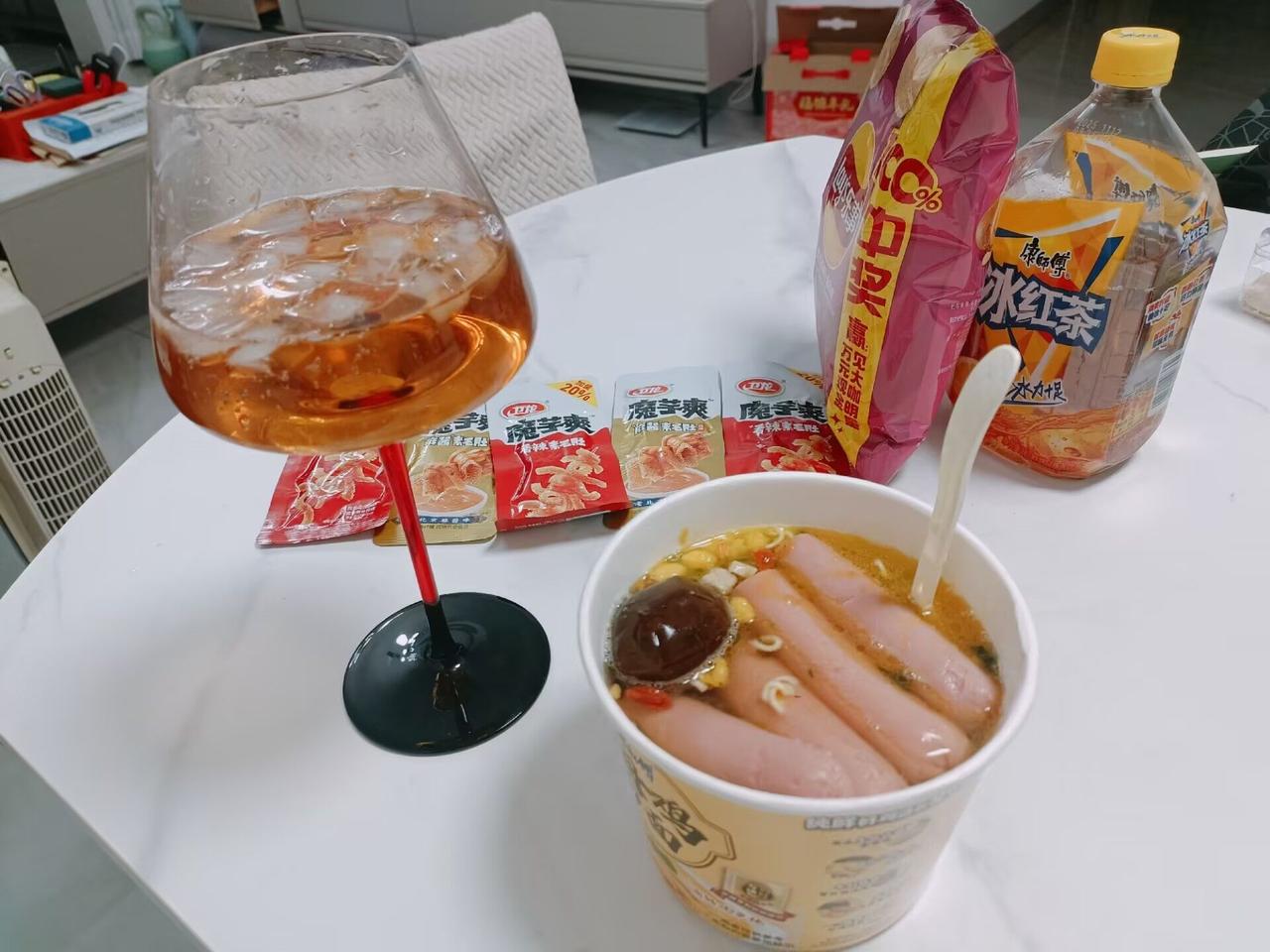 这只是我普普通通一顿晚饭罢了