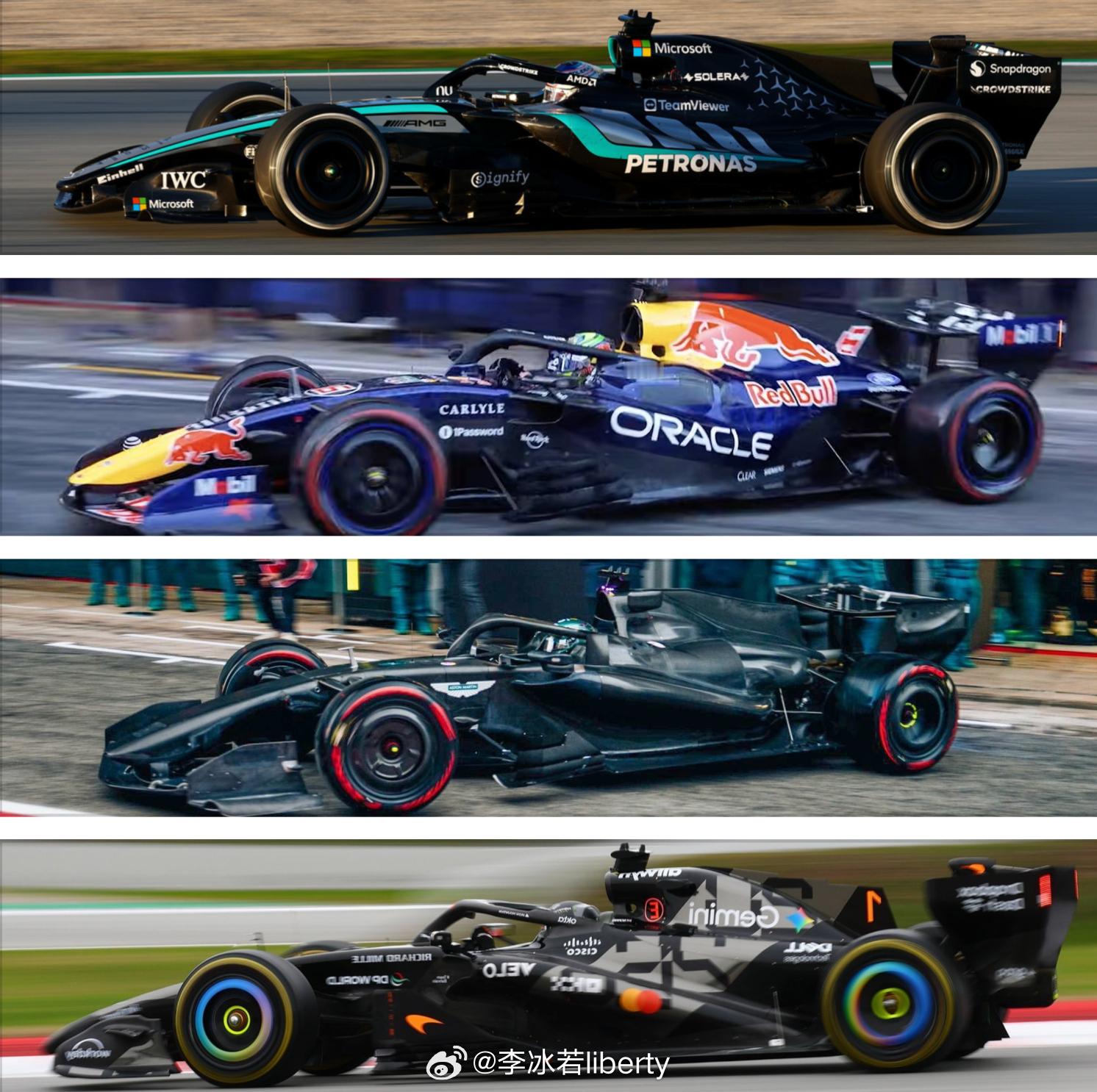 F1巴塞罗那试航周最后的时刻看到了纽维的新品确实设计上和目前以看到的其他车队