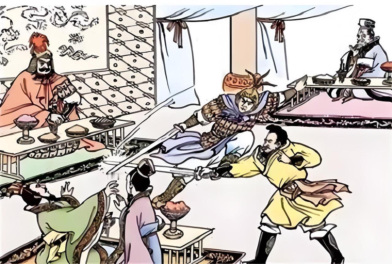 鸿门宴上，项羽根本没有理由，也没有那个实力杀刘邦。从道义上讲，刘邦率先攻入咸