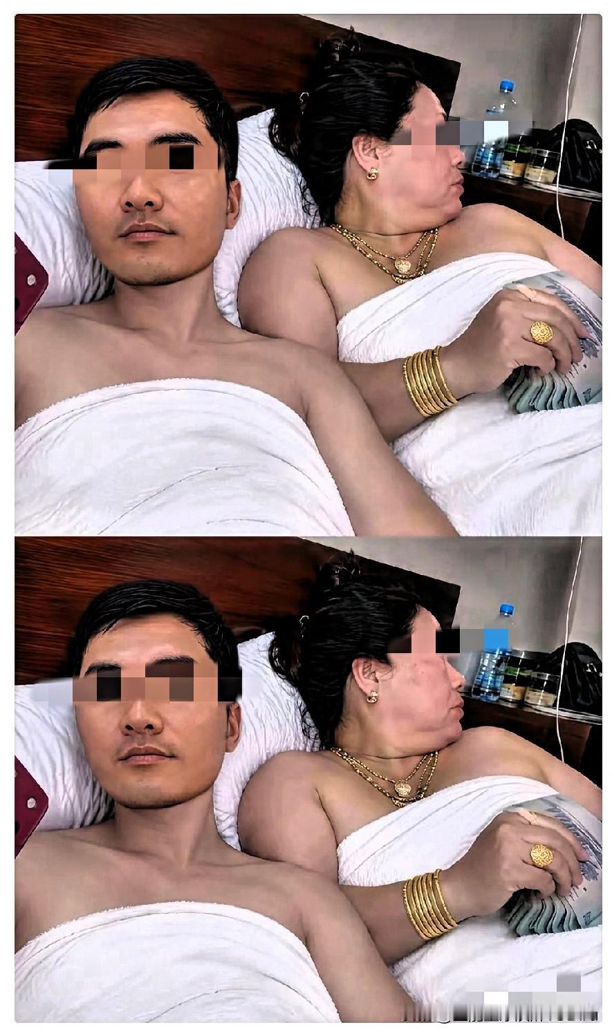床上这一幕火了！有人调侃：这碗“软饭”门槛可不低这张照片在网上引发不少热议