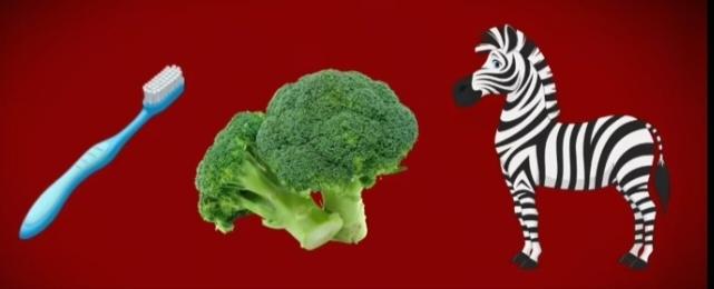 〔看图猜地名〕图中画面有三幅；谐音猜个地名来；画面有个小斑马；还有牙刷西